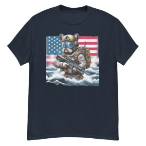 French Bulldog American Warrior T-Shirt